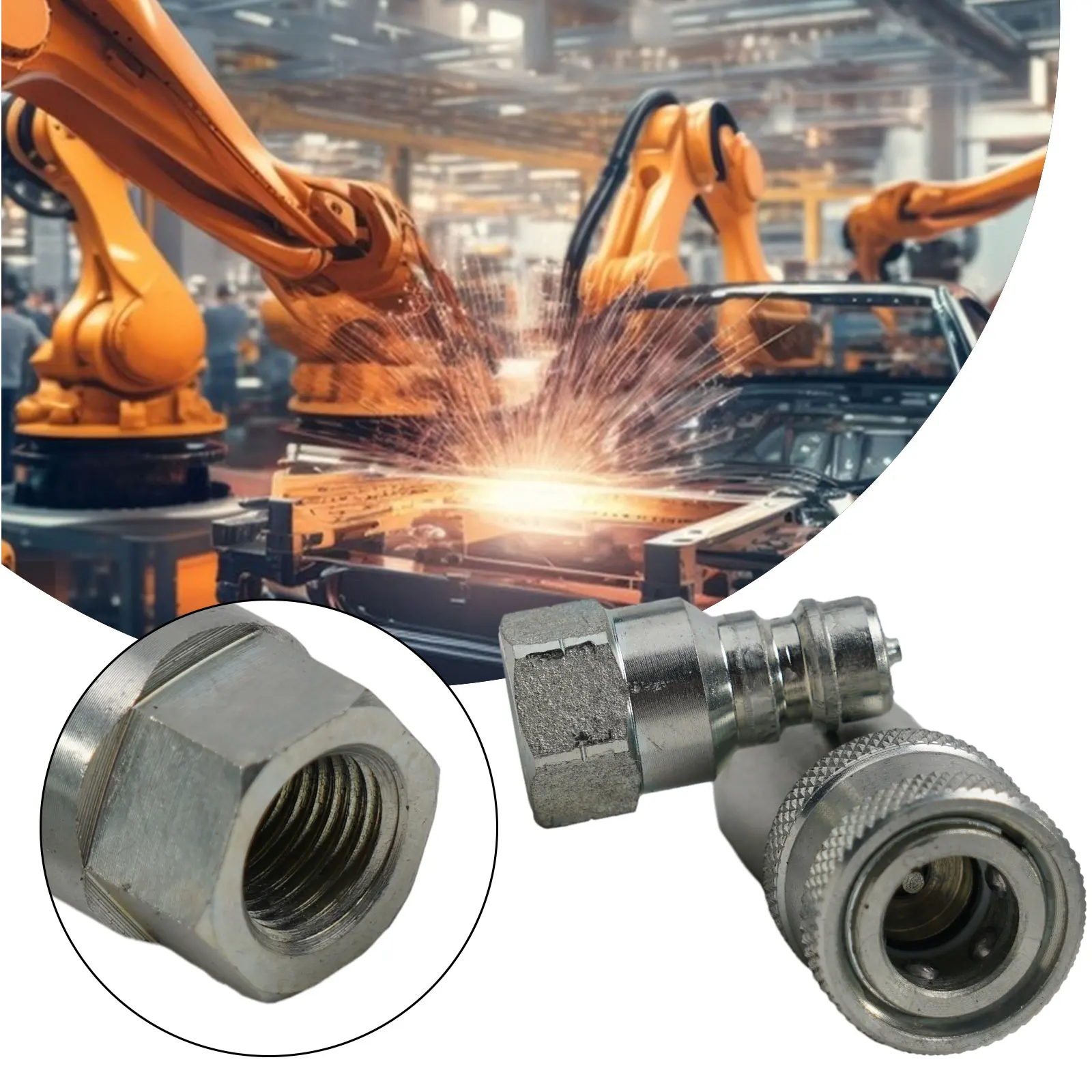 Quick Release Fitting ISO7241-A NPT ISO A Hydraulic Coupling Connector 1/4\" 3/8\" 1/2\" 3/4\" NPT1 Quick Change Interface
Quick Release Fitting ISO7241-A NPT ISO A Hydraulic Coupling Connector 1/4\" 3/8\" 1/2\" 3/4\" NPT1 Quick Change Interface