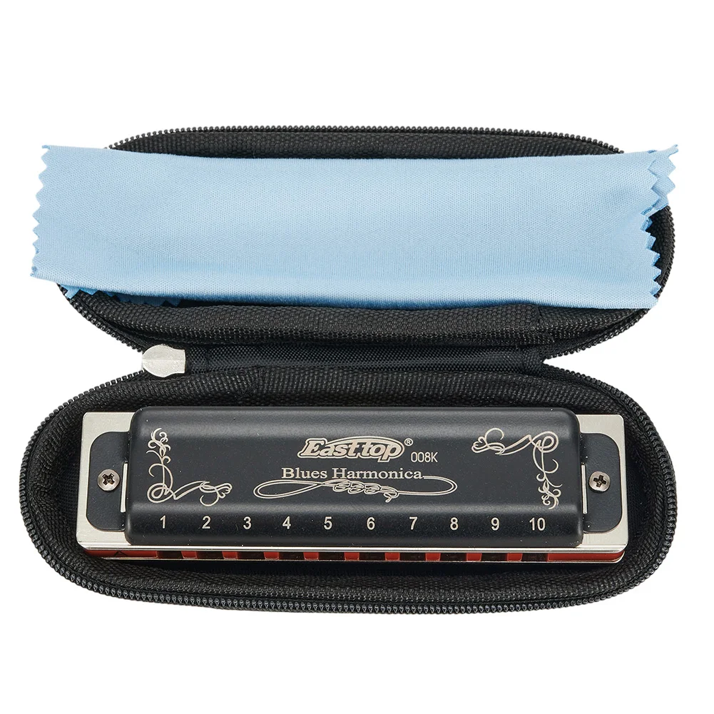Blues Harmonica Harmonica 10hole Waterproof With Box 180*28*18mm A B C D E F G Key Black Blues For Practise Show
Blues Harmonica Harmonica 10hole Waterproof With Box 180*28*18mm A B C D E F G Key Black Blues For Practise Show