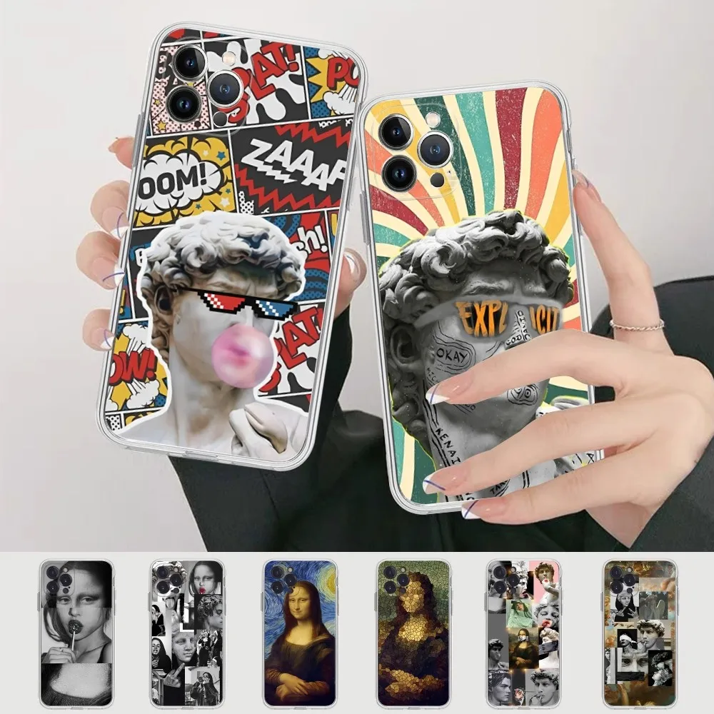 Art Aesthetic David Mona Lisa Phone Case For iPhone XR X XS Max 14 13 Pro Max 11 12 Mini 6 7 8 plus SE 2020 Printing Cover
Art Aesthetic David Mona Lisa Phone Case For iPhone XR X XS Max 14 13 Pro Max 11 12 Mini 6 7 8 plus SE 2020 Printing Cover