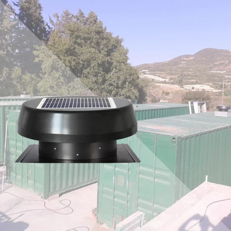 Solar Roof Vent Ventilation Fan for Container House without Electric Power Prefab House Heat Air Extractor Fan with Solar System
Solar Roof Vent Ventilation Fan for Container House without Electric Power Prefab House Heat Air Extractor Fan with Solar System