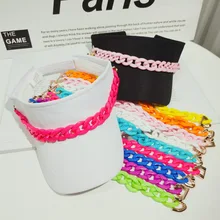 Summer Colorful Chains Women's Cap Summer Hat Beach Hat Beach Outing Designer Cap Women Visor Visor Hat Women's Summer Hat Girl
Summer Colorful Chains Women's Cap Summer Hat Beach Hat Beach Outing Designer Cap Women Visor Visor Hat Women's Summer Hat Girl