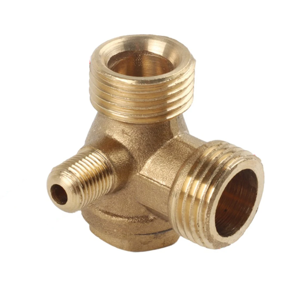 1pcs 3-Port Copper Air Pump Air Compressor Check Valve Connector Tool 20x20x10mm 3 Male Threads Air Compressor Accessories
1pcs 3-Port Copper Air Pump Air Compressor Check Valve Connector Tool 20x20x10mm 3 Male Threads Air Compressor Accessories