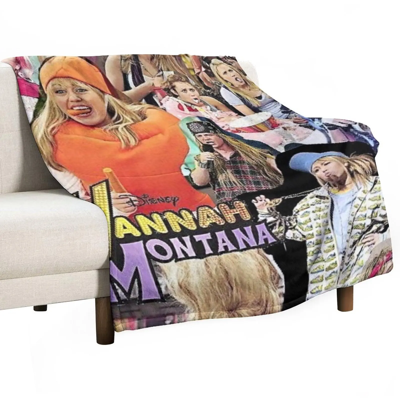 

New Hannah collage Throw Blanket throw blanket for sofa Winter bed blankets Loose Blanket