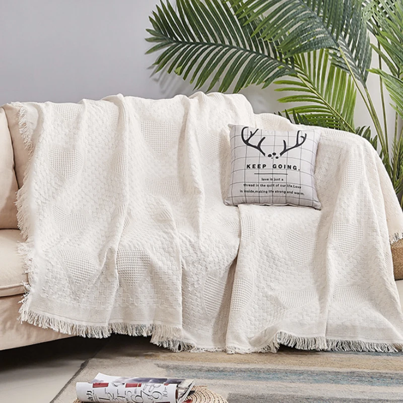 Couverture tricotée pour canapé, plaid anti-poussière, pour pique-nique en plein air Couverture tricotée pour canapé, plaid anti-poussière, pour pique-nique en plein air