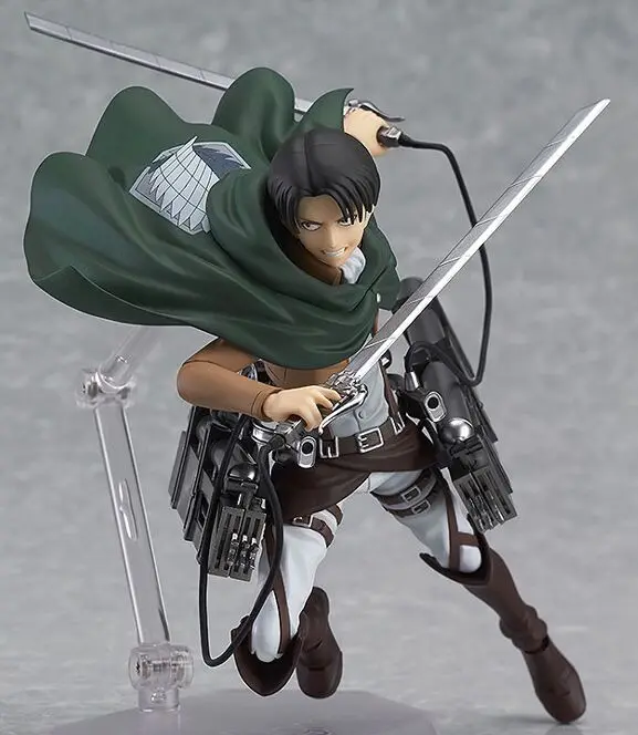 Original figma 213 Attack on Titan Levi Ackerman PVC Action Figure Anime Toy Model
Original figma 213 Attack on Titan Levi Ackerman PVC Action Figure Anime Toy Model