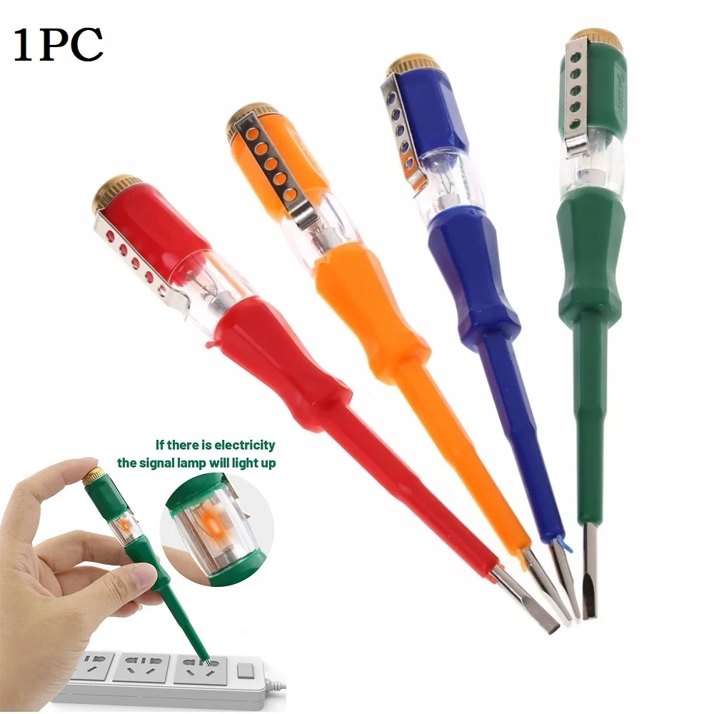 Multifunctional Non-contact Household Test Pen Portable Slotted Tip Testing Pen Screwdriver For Voltage Testing Hand Tools
Multifunctional Non-contact Household Test Pen Portable Slotted Tip Testing Pen Screwdriver For Voltage Testing Hand Tools