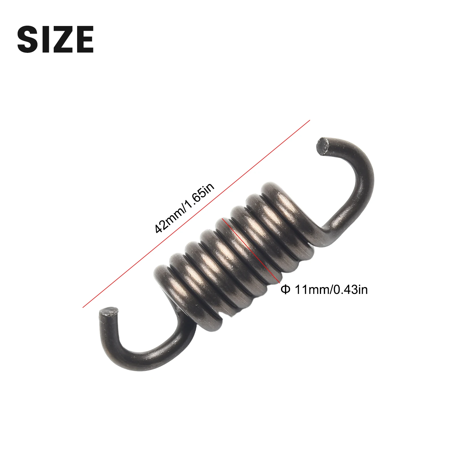 Brand New Durable New Hot Clutch Spring Replacement 42mm String Tool Trimmer Brushcutter For 43cc 52cc Strimmer
Brand New Durable New Hot Clutch Spring Replacement 42mm String Tool Trimmer Brushcutter For 43cc 52cc Strimmer