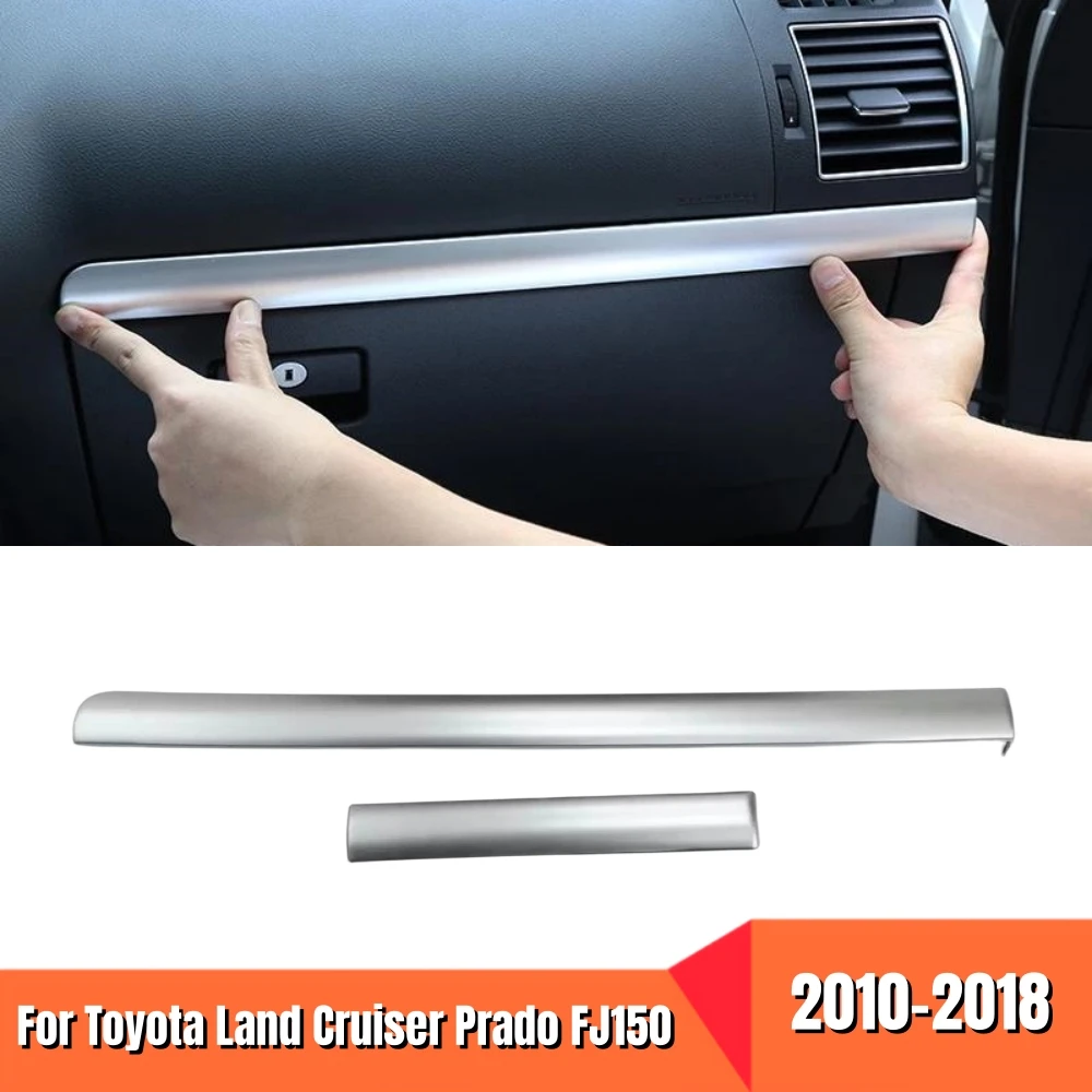ABS Car dashboard decoration cover interior central control trim strip For Toyota Land Cruiser Prado FJ150 2010-2018 Accessories
ABS Car dashboard decoration cover interior central control trim strip For Toyota Land Cruiser Prado FJ150 2010-2018 Accessories