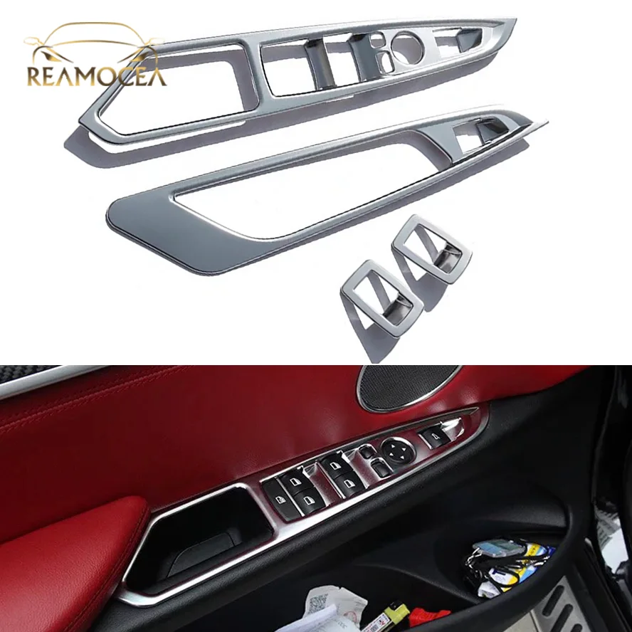 Reamocea 4x подлокотник для автомобильной двери окна Кнопка подъема переключатель Панель рамка отделка крышка Стайлинг Подходит для BMW X5 X6 2014-2018
Reamocea 4x подлокотник для автомобильной двери окна Кнопка подъема переключатель Панель рамка отделка крышка Стайлинг Подходит для BMW X5 X6 2014-2018