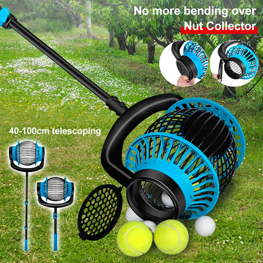 New Walnut Chestnut Harvester Rollers Retractable Walnut Collector Aluminum Alloy Ball Garden Fruit Picker Orchards Tools
New Walnut Chestnut Harvester Rollers Retractable Walnut Collector Aluminum Alloy Ball Garden Fruit Picker Orchards Tools