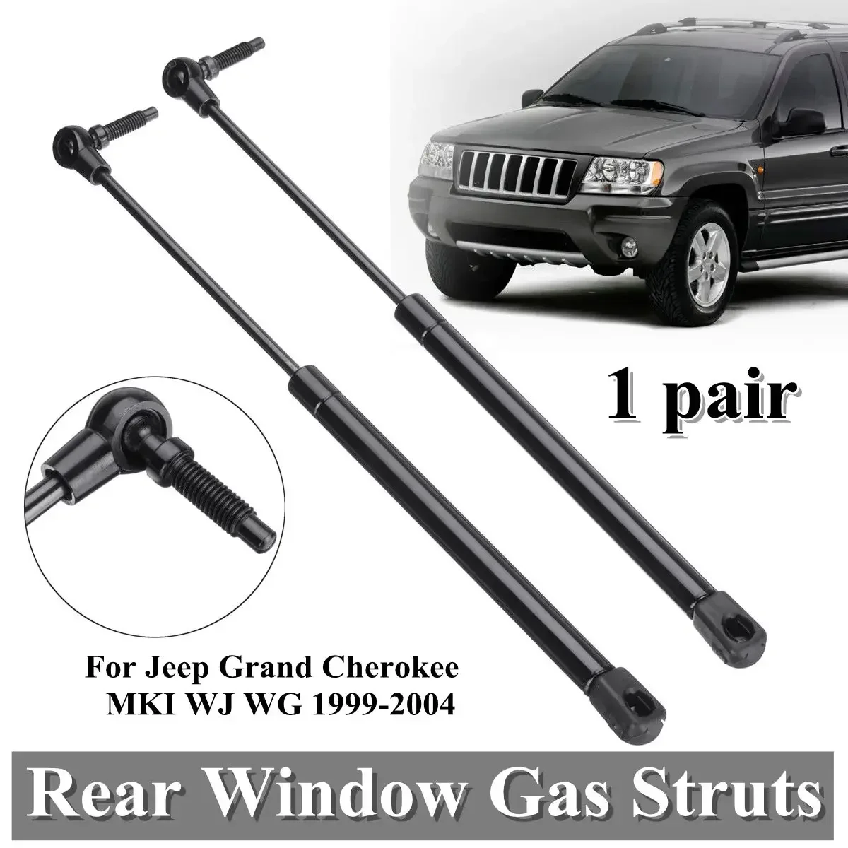 2 шт. опорные распорки заднего стекла 55136761AA 55136965AA для Jeep Grand Cherokee MKI WJ WG 1999-2004 автомобильные аксессуары
2 шт. опорные распорки заднего стекла 55136761AA 55136965AA для Jeep Grand Cherokee MKI WJ WG 1999-2004 автомобильные аксессуары