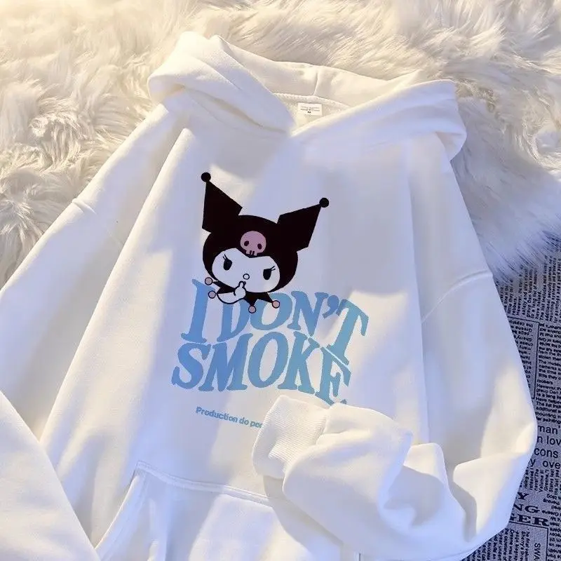Kuromi Sanrio Girly Heart Kawaii Anime Autumn Winter Printed Hoodie Cute Cartoon New Fashion Fleece Shirt Clothes Gifts for Kids
Kuromi Sanrio Girly Heart Kawaii Anime Autumn Winter Printed Hoodie Cute Cartoon New Fashion Fleece Shirt Clothes Gifts for Kids