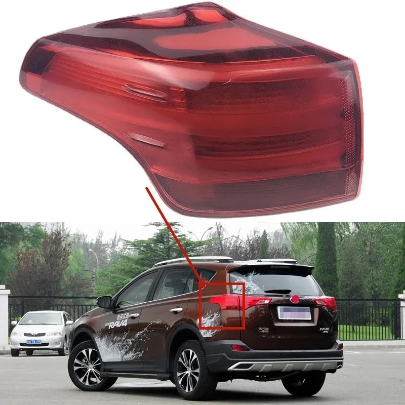 

For Toyota RAV4 2013 2014 15 2016 Car Accessories Outer Tail Light Assembly Brake Taillight Stop Lights Turn signal Rear lamp