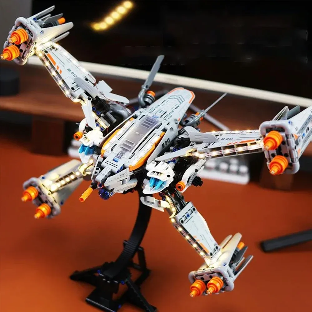 High-tech Space War X-ray Spaceship Starship Building Blocks MOC 1221PCS Expert 6813 Creative Educational Bricks Kids Toys Gifts
High-tech Space War X-ray Spaceship Starship Building Blocks MOC 1221PCS Expert 6813 Creative Educational Bricks Kids Toys Gifts