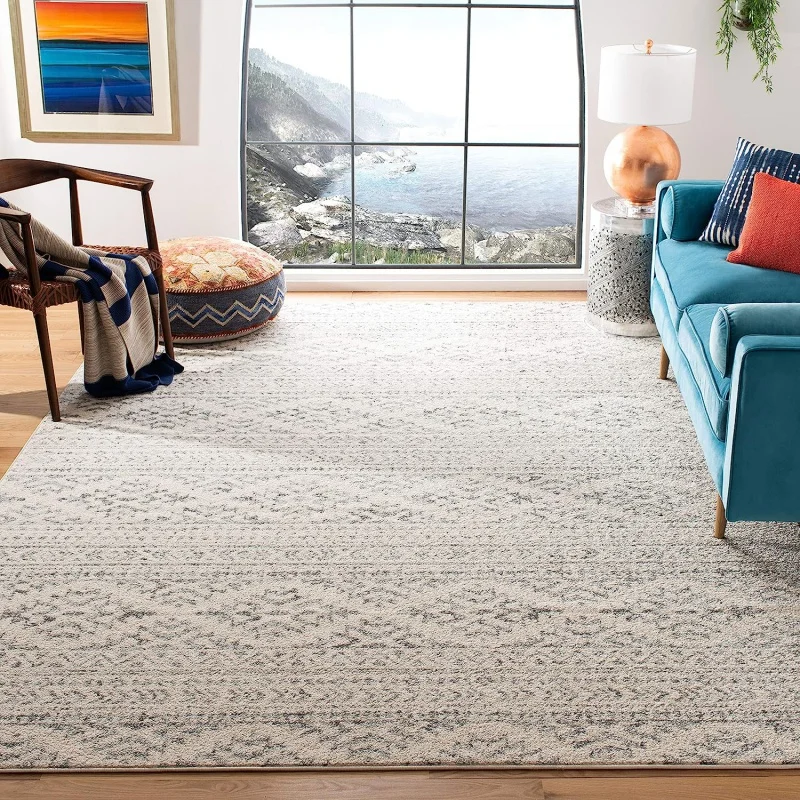 SAFAVIEH Tulum Collection Area Rug - 10' x 13', Ivory & Grey, Moroccan Boho Tribal Design, Non-Shedding & Easy Care, Ide
SAFAVIEH Tulum Collection Area Rug - 10' x 13', Ivory & Grey, Moroccan Boho Tribal Design, Non-Shedding & Easy Care, Ide