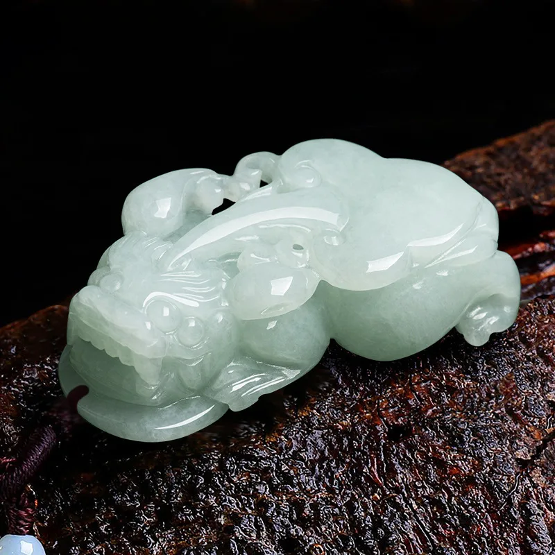 Wholesale Myanmar Overlord Pi Men's and Women's Ice Waxy Kinds Jade Ruyi Pi Xiu Pendant
Wholesale Myanmar Overlord Pi Men's and Women's Ice Waxy Kinds Jade Ruyi Pi Xiu Pendant