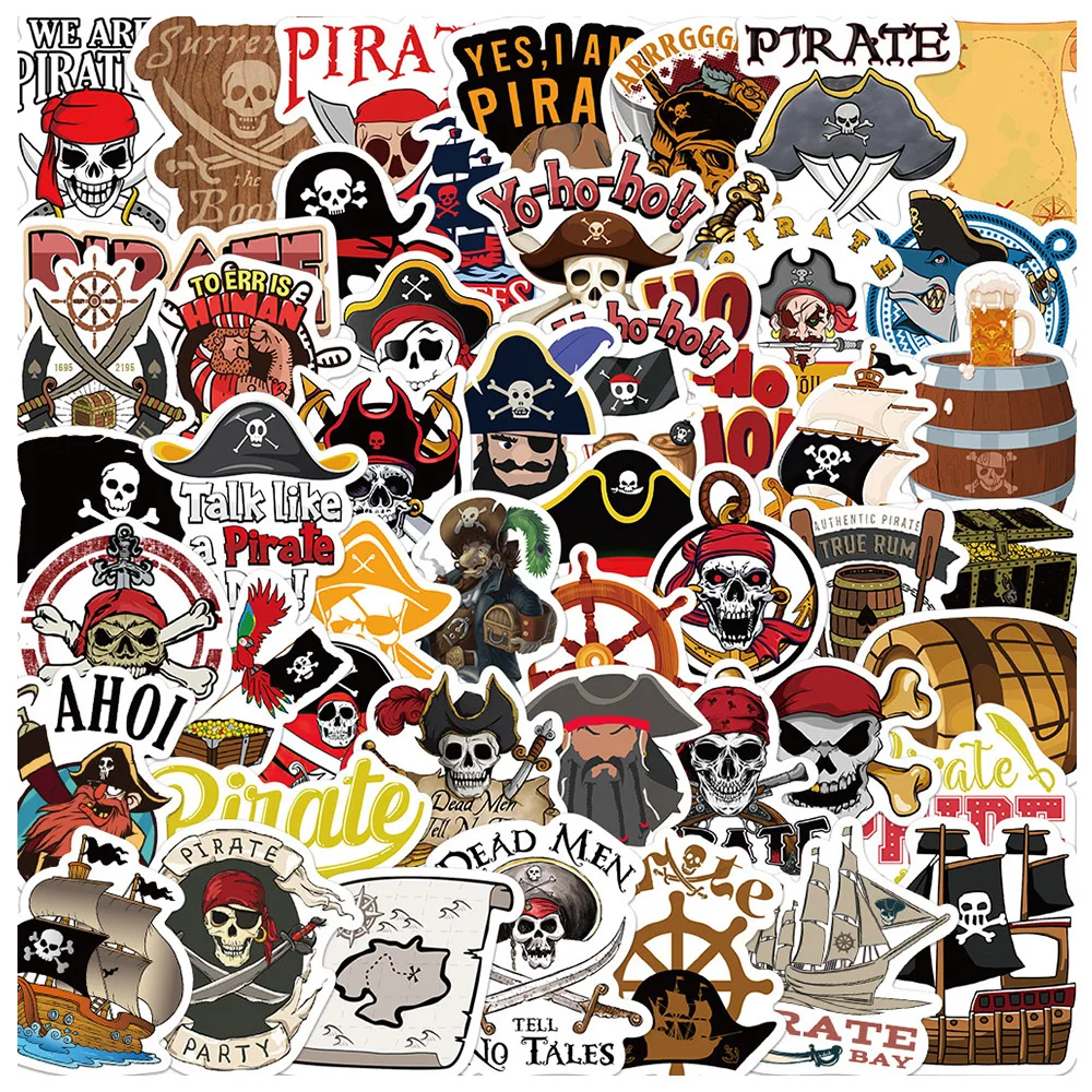 10/30/50pcs Retro Cool Pirates Skull Stickers DIY Skateboard Laptop Bike Luggage Phone Motorcycle Car Waterproof Sticker Decal
10/30/50pcs Retro Cool Pirates Skull Stickers DIY Skateboard Laptop Bike Luggage Phone Motorcycle Car Waterproof Sticker Decal