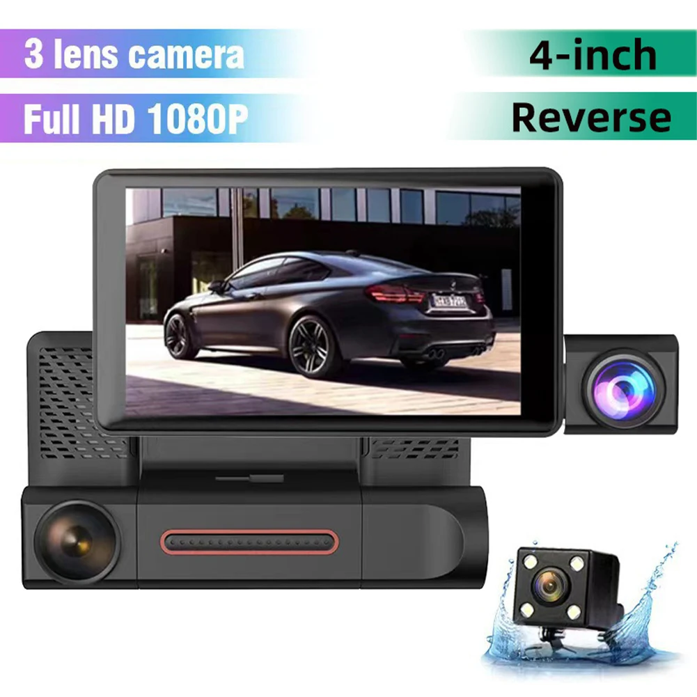 Car Dash Cam 1080P Front Cabin And Rear Car DVR Camera 4" Video Recorder Night Vison G-Sensor Loop Recording 24h Parking Monitor
Car Dash Cam 1080P Front Cabin And Rear Car DVR Camera 4" Video Recorder Night Vison G-Sensor Loop Recording 24h Parking Monitor