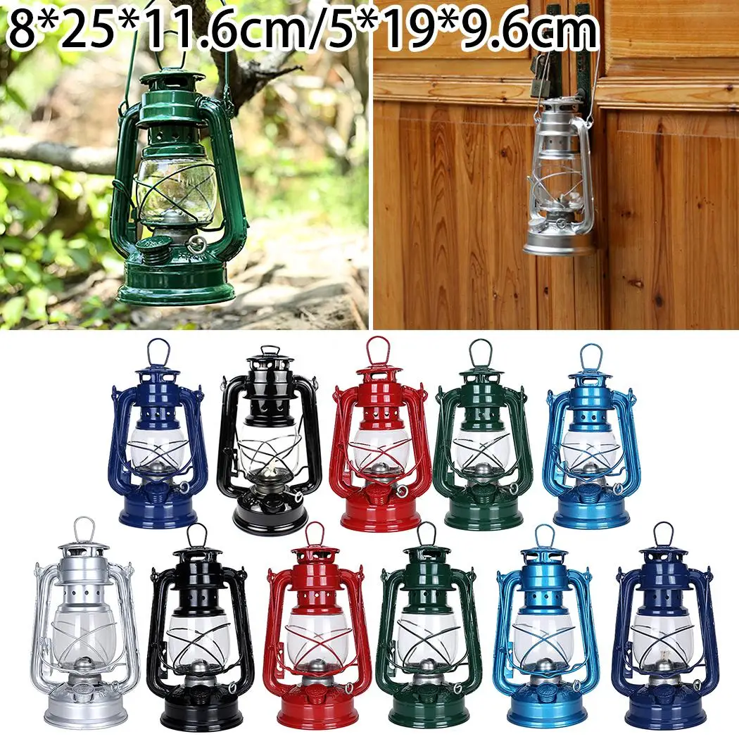 Vintage Kerosene Oil Lamp Lantern Portable Retro Outdoor Camping Lights Lanterns High Bright Mediterranean Style Decor 19x9.62cm
Vintage Kerosene Oil Lamp Lantern Portable Retro Outdoor Camping Lights Lanterns High Bright Mediterranean Style Decor 19x9.62cm