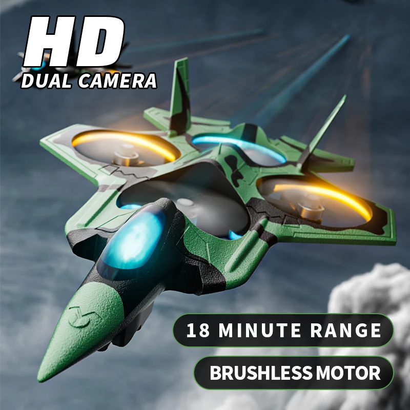 JJRC H119 2.4G 4CH Fixed Wing Brushless Remote Control Gliding Airplane Children Fighter Drone Model Children RC Aircraft Toy
JJRC H119 2.4G 4CH Fixed Wing Brushless Remote Control Gliding Airplane Children Fighter Drone Model Children RC Aircraft Toy