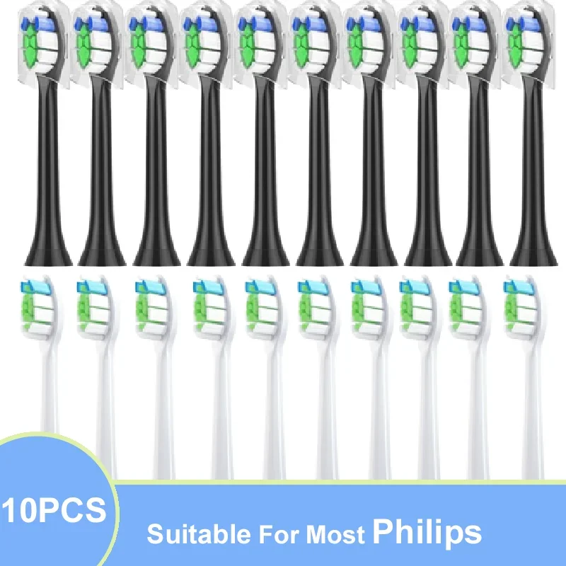 10 шт., сменные насадки для электрической зубной щетки Philips HX6064 HX6930 HX6730
10 шт., сменные насадки для электрической зубной щетки Philips HX6064 HX6930 HX6730