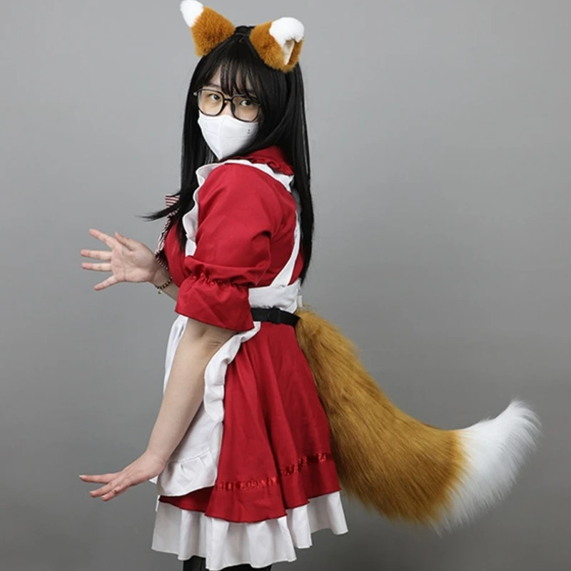 Пушистый хвост кошачьи уши наборы из искусственного меха хвост косплей уши хвост комплект Регулируемая Талия Пряжка хвост Прямая поставка
Пушистый хвост кошачьи уши наборы из искусственного меха хвост косплей уши хвост комплект Регулируемая Талия Пряжка хвост Прямая поставка