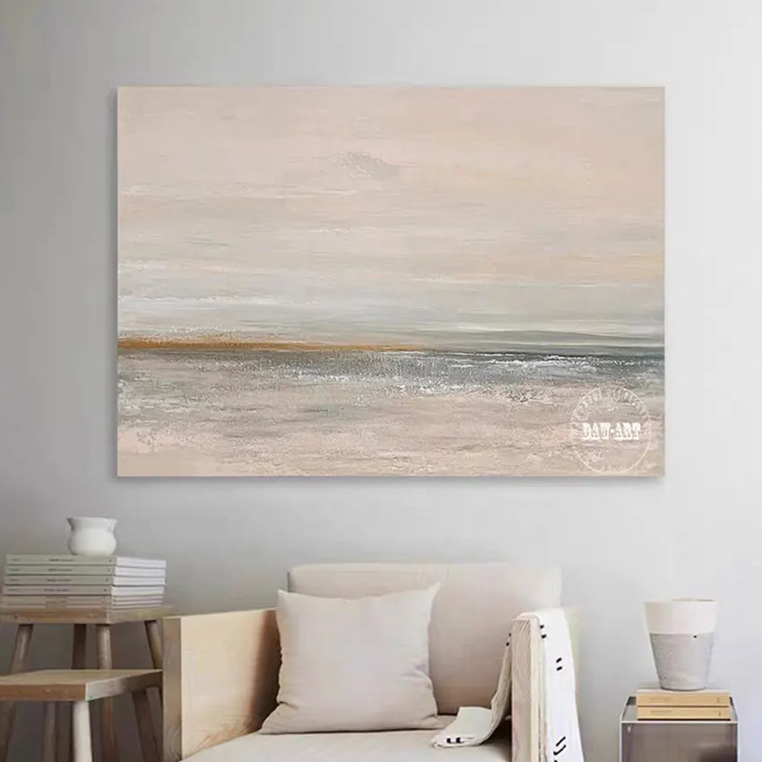 

Natural Scenery Wall Picture Frameless Artwork Canvas Oil Painting Seascape Abstract Sleeping Room Modern Decorative Art Acrylic