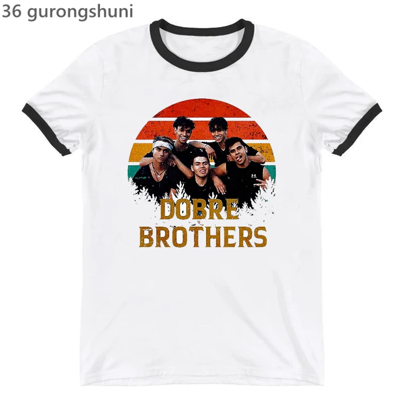 

Tees Shirt Female Music Singer Group Dobre Brothers Graphic Print Women'S T-Shirt Music Lover Tshirt Fashion 90s' 00s Girls tees