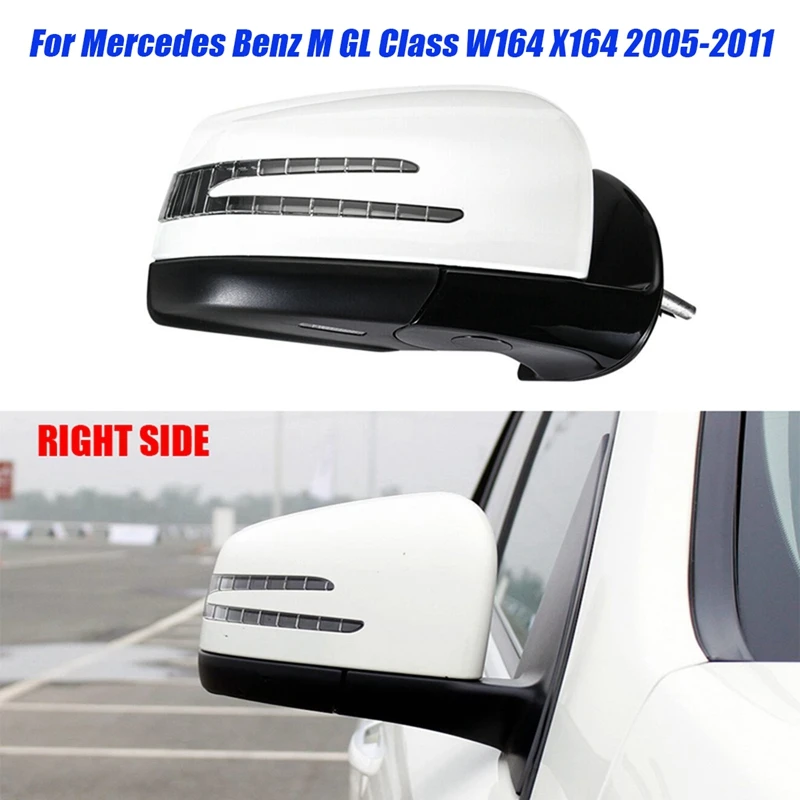 Car Power Folding Rear View Mirror Assembly For Mercedes Benz ML GL Class W164 X164 2005-2011 1648105193 1648104693 Accessories
Car Power Folding Rear View Mirror Assembly For Mercedes Benz ML GL Class W164 X164 2005-2011 1648105193 1648104693 Accessories