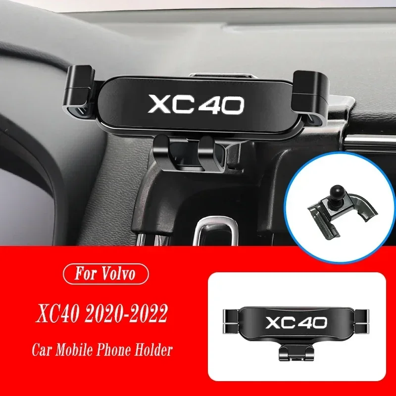 Car Mobile Phone Holder For Volvo XC40 XC 40 2020-2022 Air Vent Mounts Stand GPS Gravity Navigation Bracket Car Accessories
Car Mobile Phone Holder For Volvo XC40 XC 40 2020-2022 Air Vent Mounts Stand GPS Gravity Navigation Bracket Car Accessories