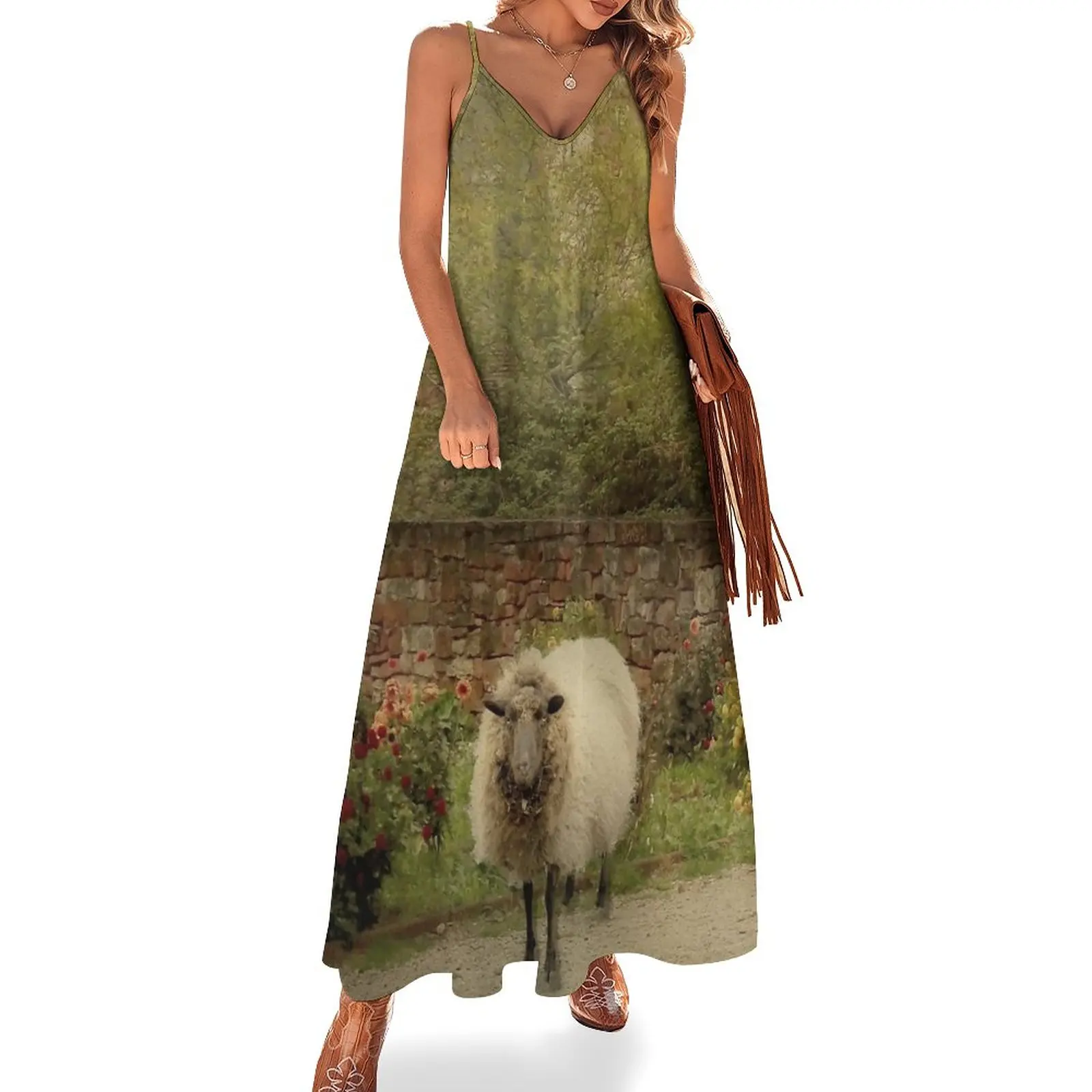 Sheep In The Old Village Sleeveless Dress dresses for women summer dress daily women's summer dresses 2024
Sheep In The Old Village Sleeveless Dress dresses for women summer dress daily women's summer dresses 2024