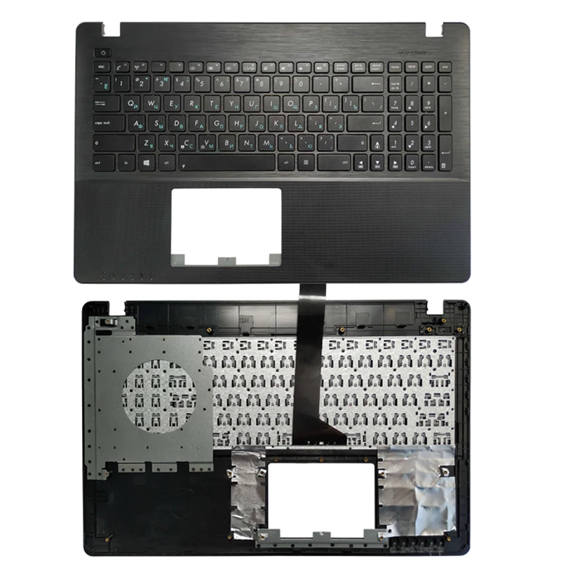 Upper cover keyboard For ASUS K550V X550C X552E A550L Y581C F550 R510J A550C Palm rest case shell Upper cover keyboard For ASUS K550V X550C X552E A550L Y581C F550 R510J A550C Palm rest case shell