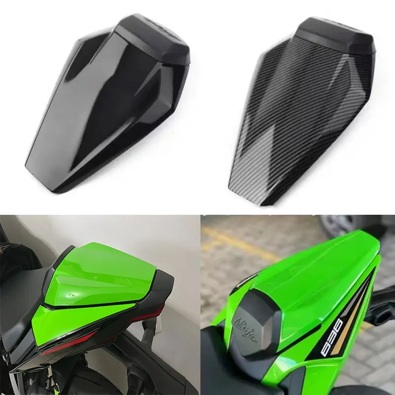 

For Kawasaki Ninja 636 ZX6R ZX 6R ZX-6R ZX636 2019 -2021 2022 2023 2024 Motorcycle Pillion Rear Passenger Seat Cowl Cover Green