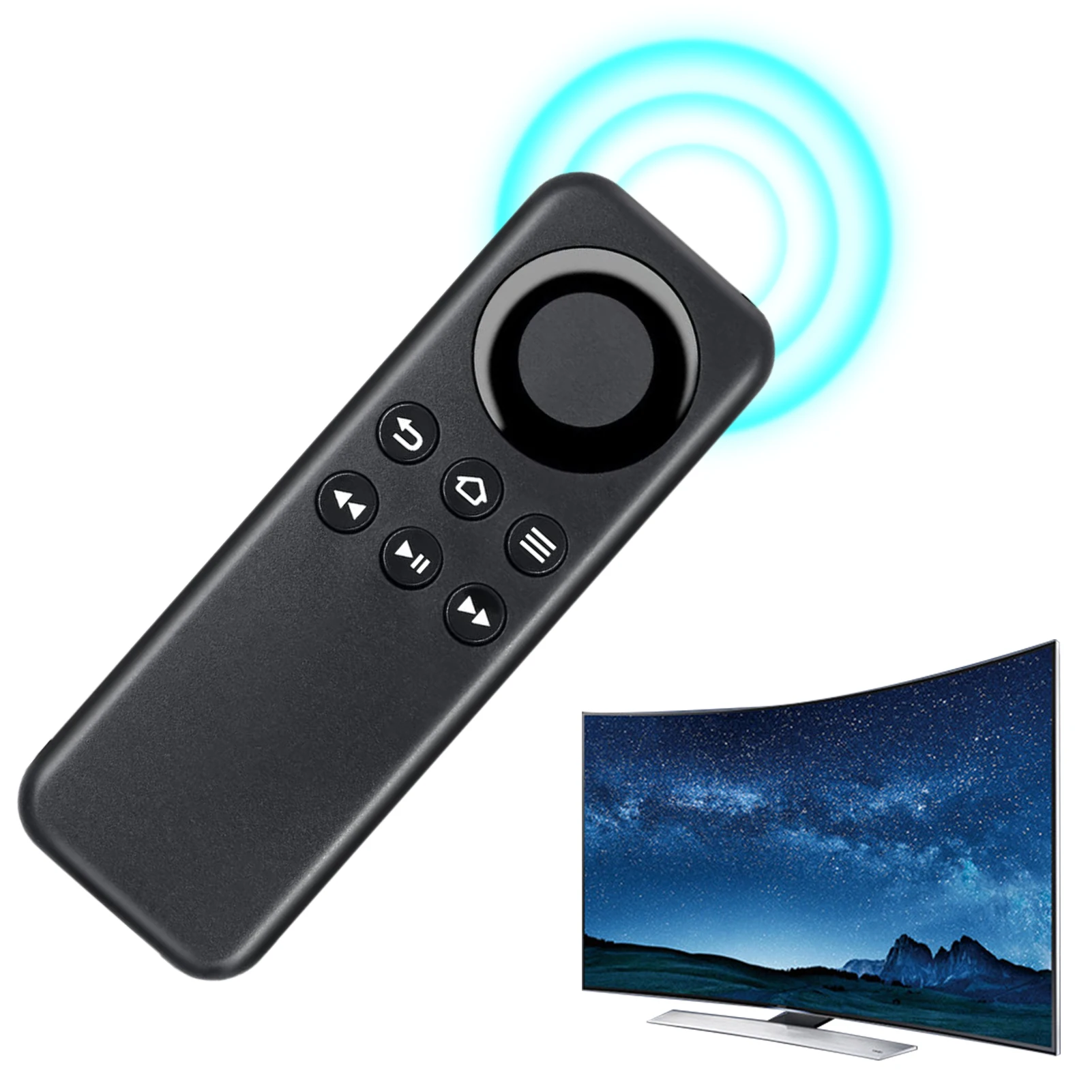 Replaceable Blue Tooth Compatible TV Remote Control For Amazon 2nd-gen Fire TV 3rd Gen Fire TV Fire Stick TV Player Box CV98LM
Replaceable Blue Tooth Compatible TV Remote Control For Amazon 2nd-gen Fire TV 3rd Gen Fire TV Fire Stick TV Player Box CV98LM