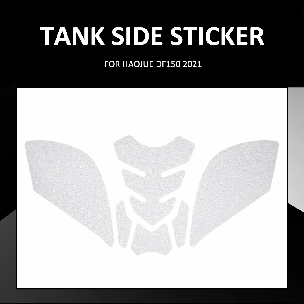 

NEW Motorcycle Anti Slip Fuel Oil Tank Pad Side Knee Grip Decal Protector Sticker Pads FOR HAOJUE DF150 DF 150 2021