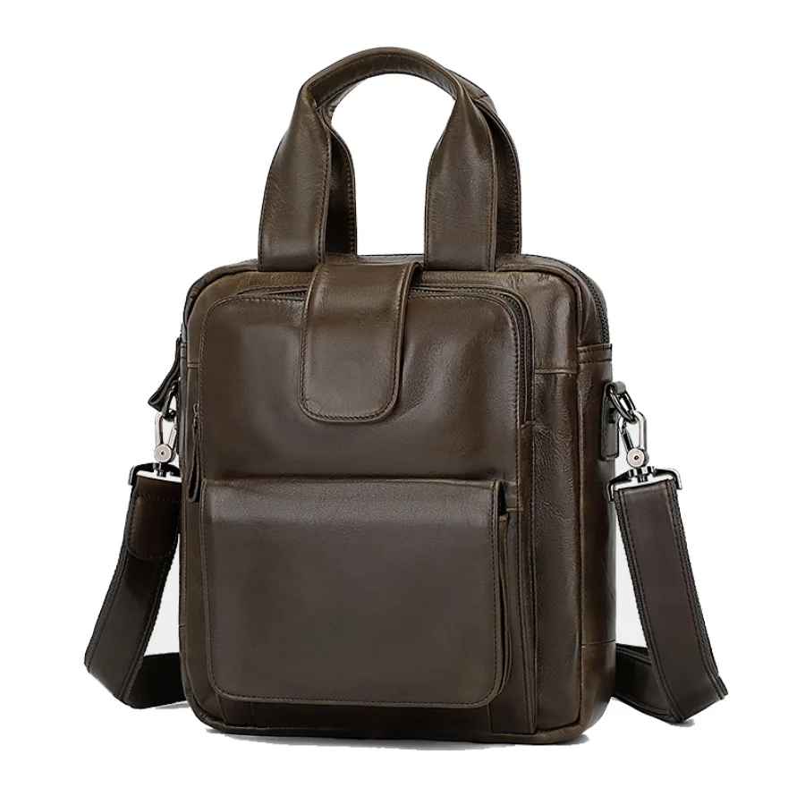 New Men Genuine Leather Handbags Men's Shoulder Bag for 12.9 inch Tablet High Quality Office Messenger Bags Male Crossbody Bag
New Men Genuine Leather Handbags Men's Shoulder Bag for 12.9 inch Tablet High Quality Office Messenger Bags Male Crossbody Bag