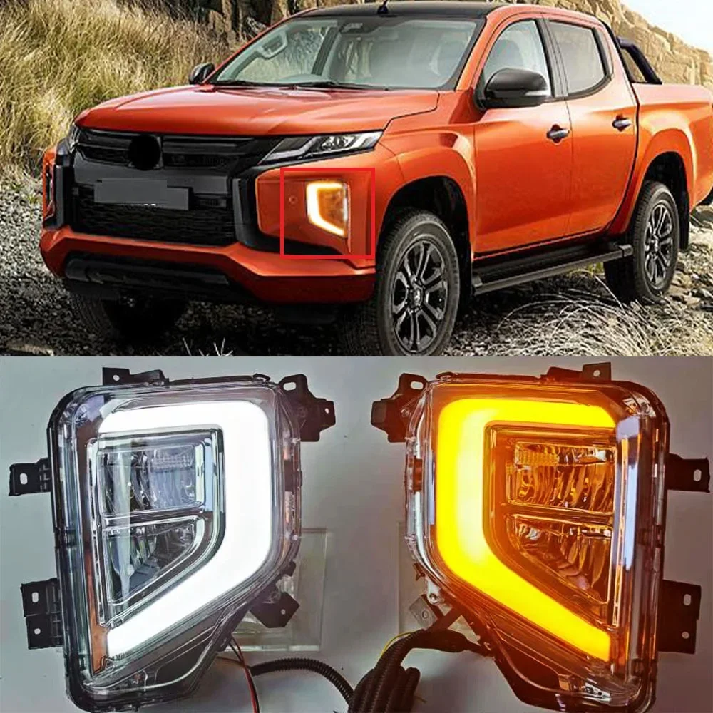 LED Front Bumper Fog light turn signal daytime running light day light For Mitsubishi Triton 2019 2020 2021
LED Front Bumper Fog light turn signal daytime running light day light For Mitsubishi Triton 2019 2020 2021