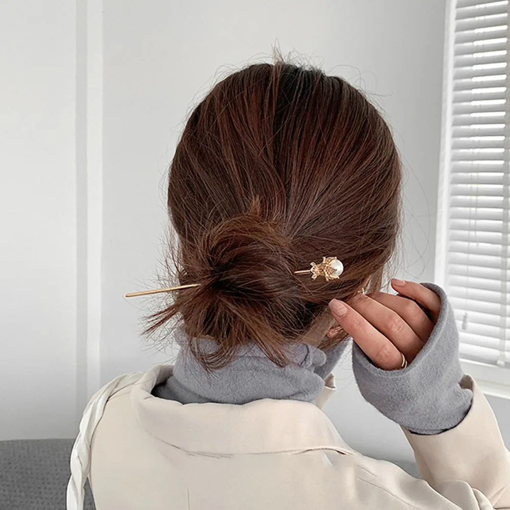 

Модные женские головные уборы в китайском стиле, металлические винтажные аксессуары для волос, шпильки для волос, заколки для волос