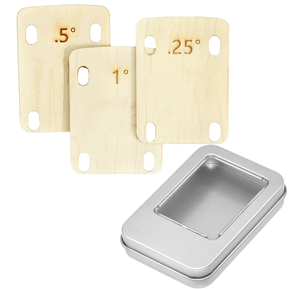 3Pcs Degree Guitar Neck Shims Plate Replacement For Bolt-on Neck Bolts Professional Musical Instrument Equipment Parts
3Pcs Degree Guitar Neck Shims Plate Replacement For Bolt-on Neck Bolts Professional Musical Instrument Equipment Parts