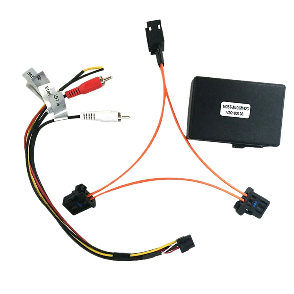 Automotive 2G System External Audio Input Optical Fiber Decoder Audio Input Decoder For- 2005-2009 A6 A6L A8 Q7 AUX
Automotive 2G System External Audio Input Optical Fiber Decoder Audio Input Decoder For- 2005-2009 A6 A6L A8 Q7 AUX
