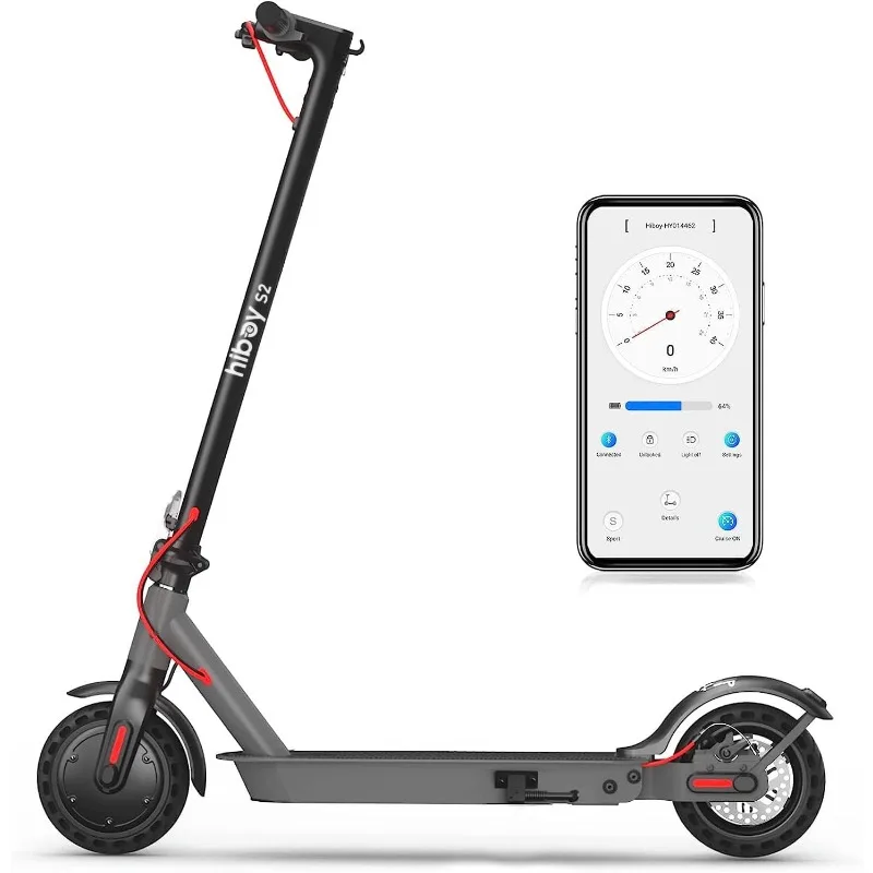 Hiboy S2/S2R Plus Electric Scooter, 8.5"/9" Tires, Up to 17/22 Miles Range, 19 MPH Portable Folding Commuting Electric Scooter
Hiboy S2/S2R Plus Electric Scooter, 8.5"/9" Tires, Up to 17/22 Miles Range, 19 MPH Portable Folding Commuting Electric Scooter