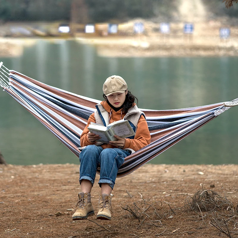 Garden Swings Hammock Camping Outdoor Dormitory Aldult Children Indoor Sleeping Anti Rollover Field Hammock Park Hamac Furniture
Garden Swings Hammock Camping Outdoor Dormitory Aldult Children Indoor Sleeping Anti Rollover Field Hammock Park Hamac Furniture