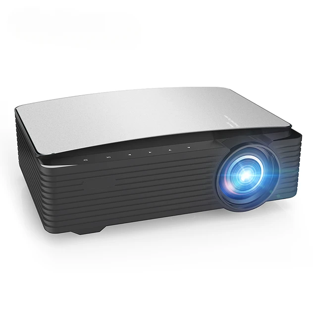 

YYHC YG650 Projector Full HD Native 1920 x 1080P New LED Proyector 3D Home Video Theater Support AC3 Zoom Projectors