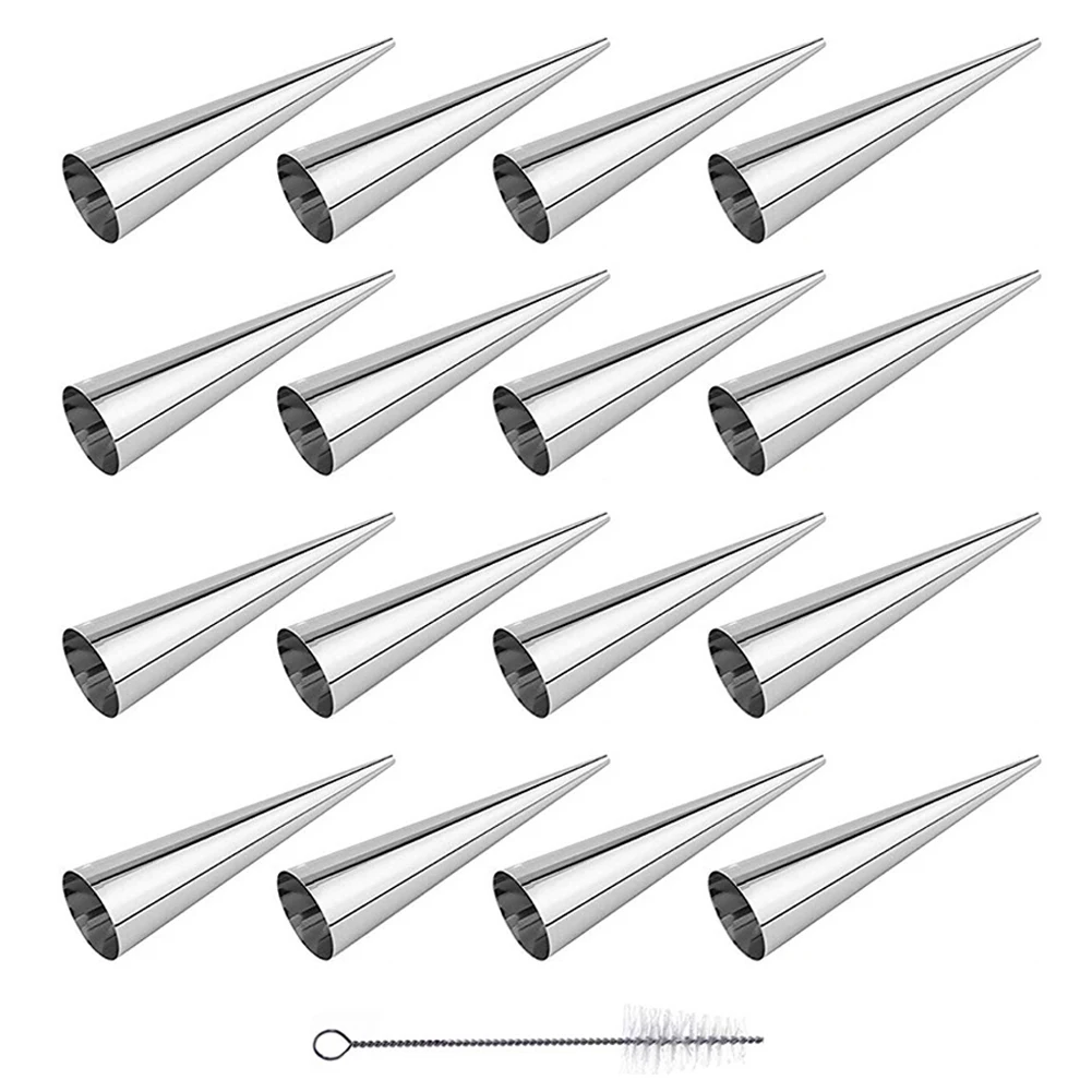 Conical Tube Moulds Spiral Croissants Moulds Easy Demolding Stainless Steel Moulds Easy Demolding
Conical Tube Moulds Spiral Croissants Moulds Easy Demolding Stainless Steel Moulds Easy Demolding