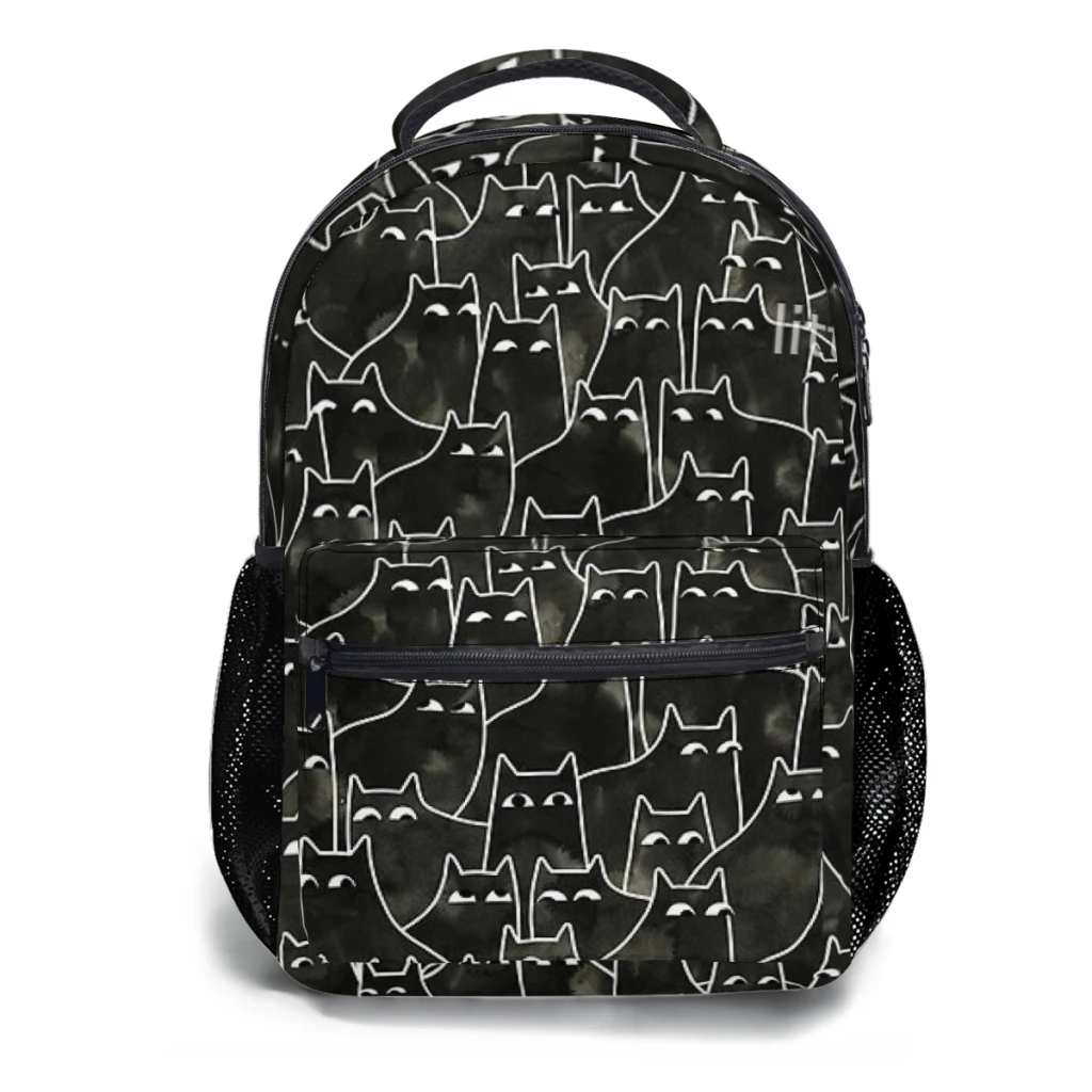 Suspicious Cats New Female Fashion High Capacity Waterproof College Backpack Trendy Laptop Travel Book Bag
Suspicious Cats New Female Fashion High Capacity Waterproof College Backpack Trendy Laptop Travel Book Bag 