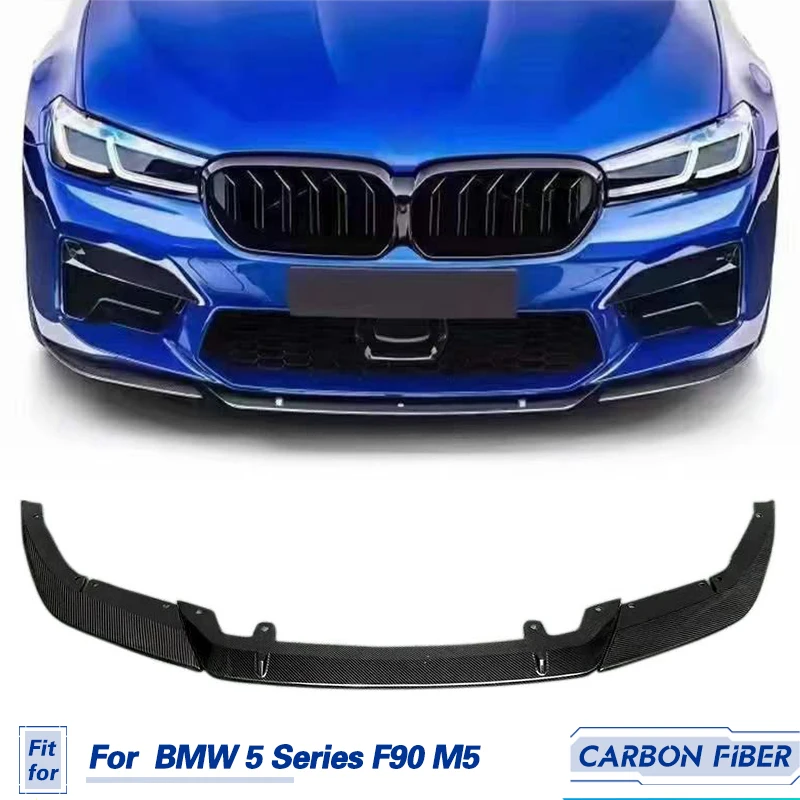 Car Front Bumper Lip Splitters Carbon Fiber For BMW 5 Series F90 M5 Sedan 4-Door 2021 2022 Racing Front Lip Apron Chin Protector
Car Front Bumper Lip Splitters Carbon Fiber For BMW 5 Series F90 M5 Sedan 4-Door 2021 2022 Racing Front Lip Apron Chin Protector