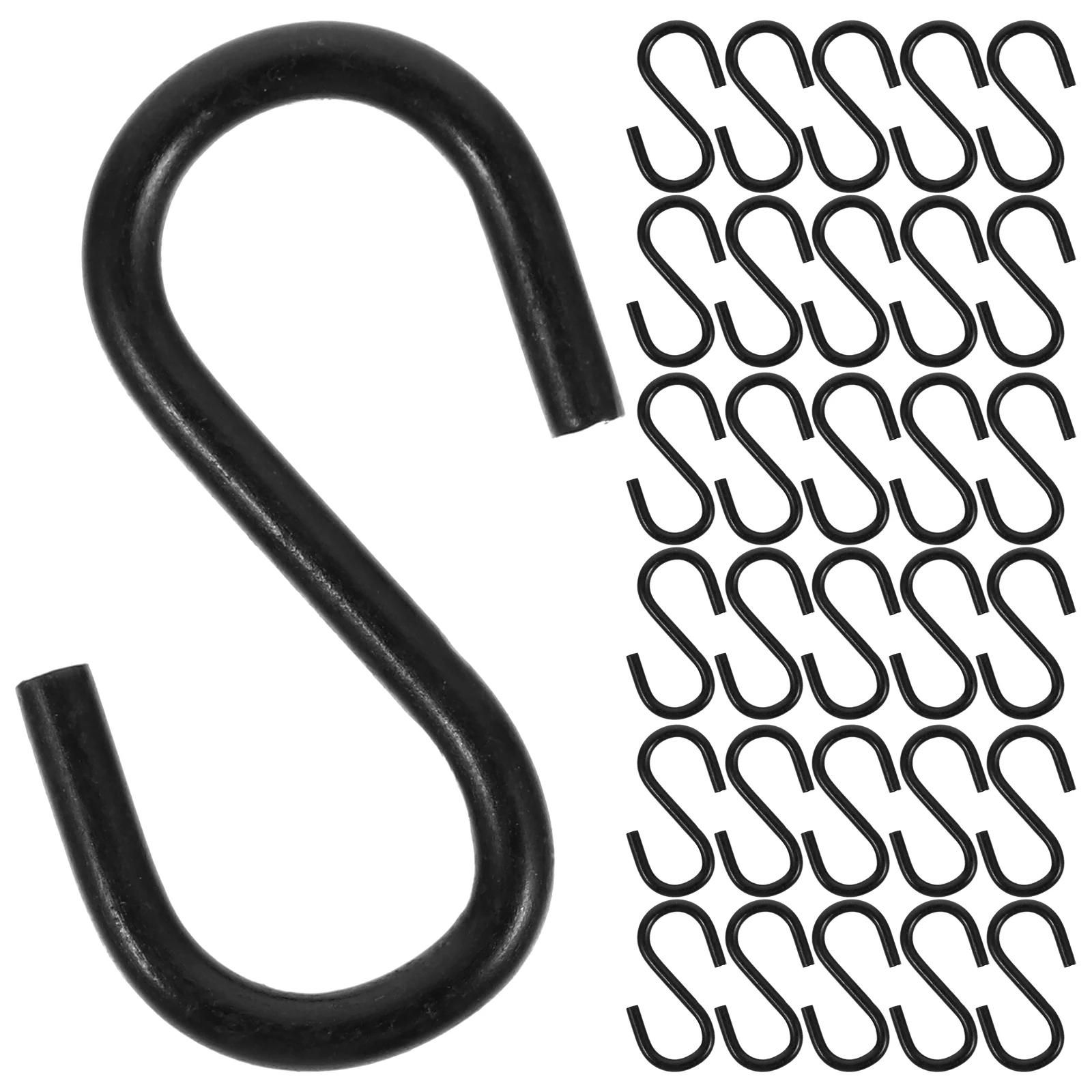 100 Pcs Hook Closet Coat Reliable Hooks Plant Metal for Hanging Wardrobe Storage Iron Small Rack Black Hangers
100 Pcs Hook Closet Coat Reliable Hooks Plant Metal for Hanging Wardrobe Storage Iron Small Rack Black Hangers