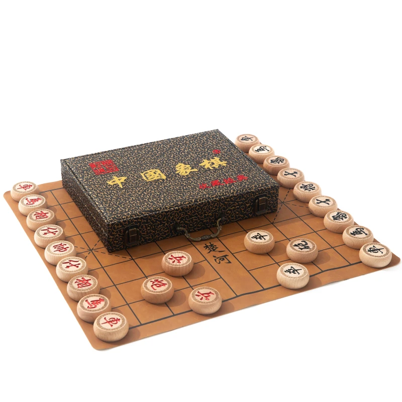 Folding Checkerboard Chines Chess Set Solid Wood Large Portable High Quality Chinese Chess Game Xadrez Jogo Chessboard LG50XQ
Folding Checkerboard Chines Chess Set Solid Wood Large Portable High Quality Chinese Chess Game Xadrez Jogo Chessboard LG50XQ