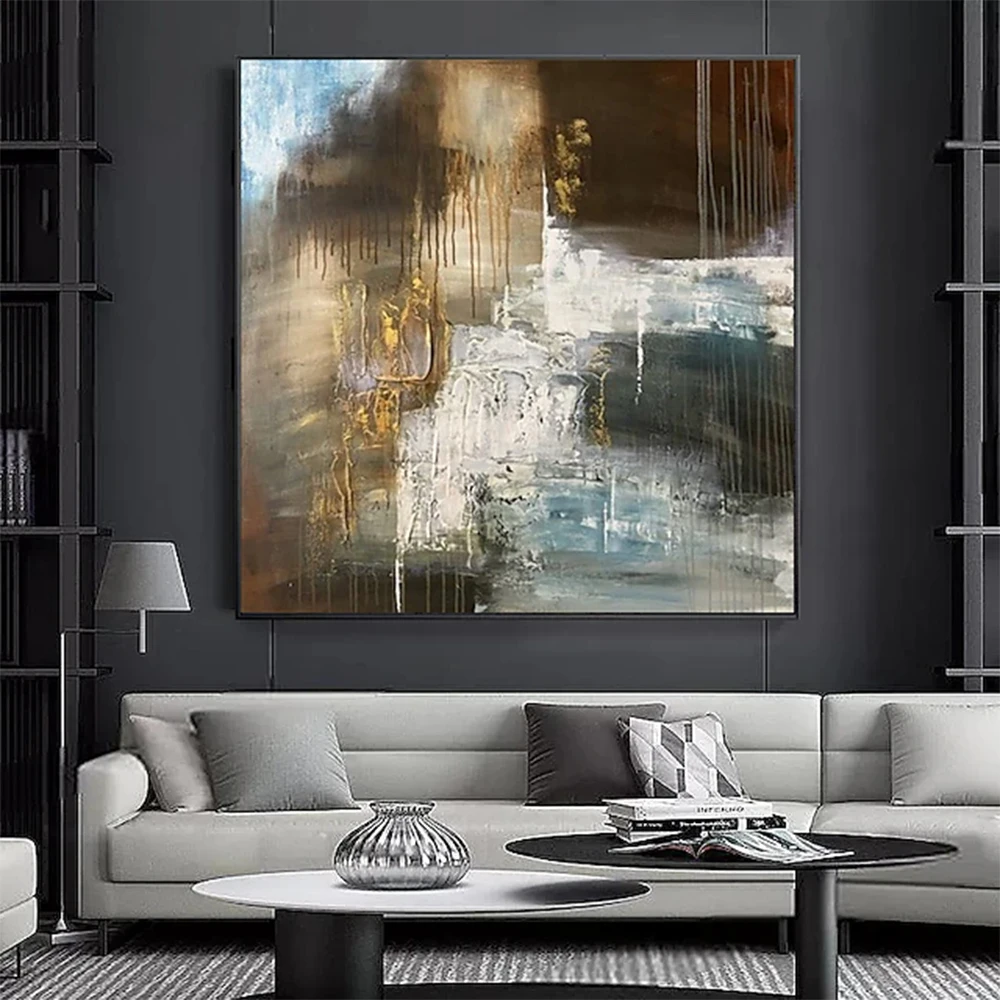 Oil Painting Handmade Wall Art Abstract Modern Canvas Painting Aisle Living Room Bedroom Wall Luxurious Decorative Painting
Oil Painting Handmade Wall Art Abstract Modern Canvas Painting Aisle Living Room Bedroom Wall Luxurious Decorative Painting
