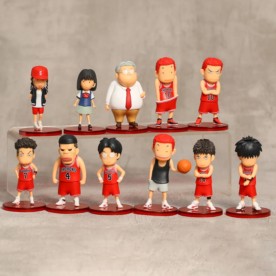 The First Movie Hanamichi Sakuragi Miyagi Ryota Rukawa Kaede Mitsui Hisashi Akagi Takenori Anime Cartoon Figures Toys
The First Movie Hanamichi Sakuragi Miyagi Ryota Rukawa Kaede Mitsui Hisashi Akagi Takenori Anime Cartoon Figures Toys
